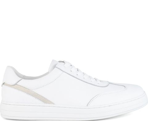 LA CONTE 休閒平底鞋 白色白色男款鞋子