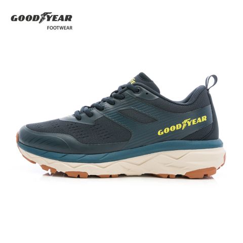 【GOODYEAR 固特異】3E寬楦越野運動鞋/男 輕量 抓地 寬楦 灰(奔馳越野-GAMR53816)