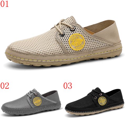 大友WX8695男鞋夏季透氣網面鞋男大網眼鏤空薄款輕便防臭休閒網鞋男