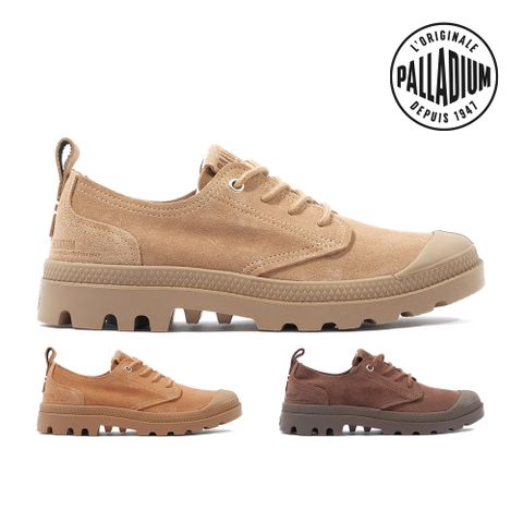 PALLADIUM PAMPA OX SKIN低筒麂皮休閒鞋-男鞋/女鞋-三色任選