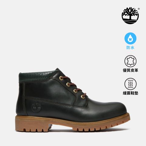 Timberland 男款暗綠色復古工藝Timberland® Premium防水中筒靴|A6DVDEEQ