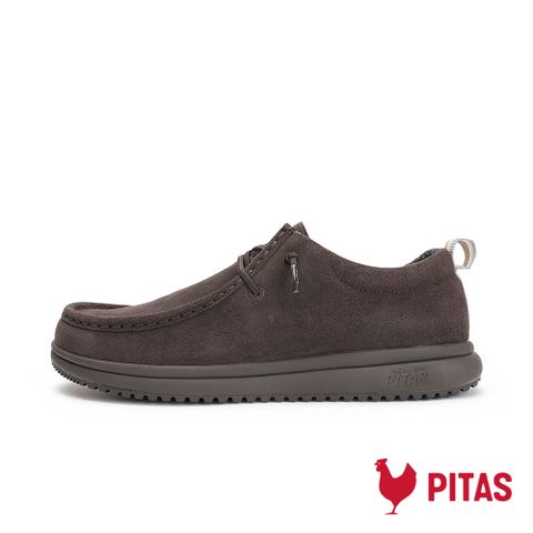 【Walk In Pitas】男鞋 WAVE TEXAS 防水時尚懶人鞋/休閒鞋 (PI2583-246 可可棕)