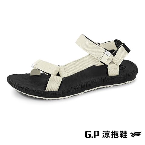 G.P 啟蒙 Charm撞色織帶涼鞋G1674W-72 杏色(SIZE:36-39 共三色)