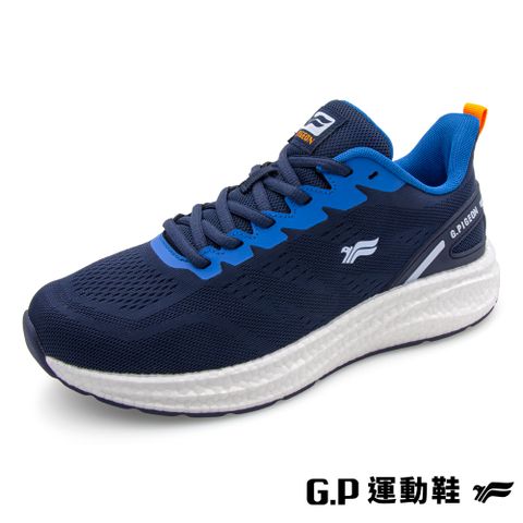 G.P 啟蒙 男款無限輕彈運動鞋(P0666M-20)藍色(SIZE:39-44)