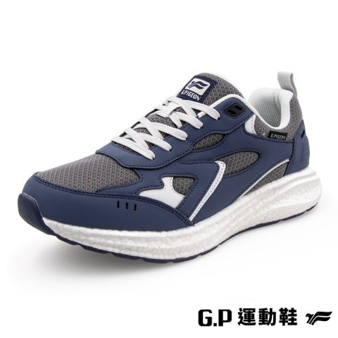 G.P 啟蒙 男款爆米花輕彈跑鞋 (P1336M-20) 藍色(SIZE:39-44)