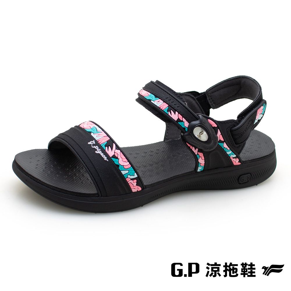 G.P 啟蒙 【 女款極輕量舒適磁扣兩用涼拖鞋】G2355W-44 粉色(SIZE:36-39 共二色)