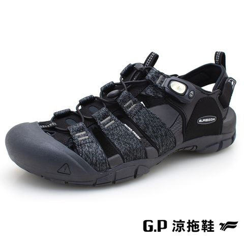 G.P 啟蒙 【 男款戶外越野護趾鞋】G2393M-10 黑色 (SIZE:39-44 共二色)