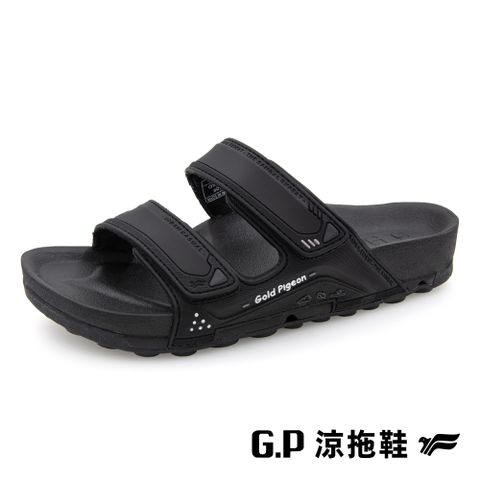 G.P 啟蒙 【 防水機能柏肯兒童拖鞋】G9306B-10 黑色 (SIZE:31-35 共三色)