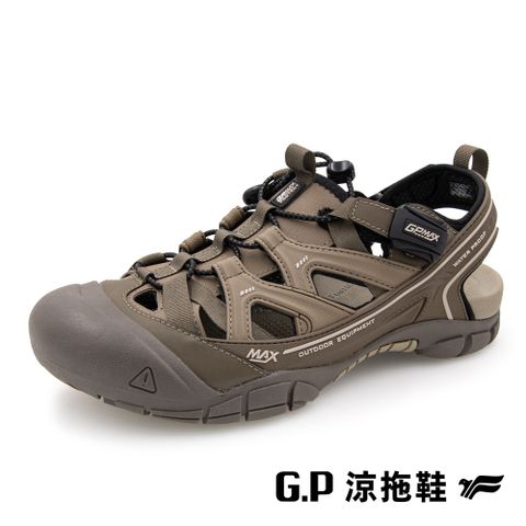 G.P 啟蒙 男款戶外越野護趾鞋 G9595M-30 咖啡色 (SIZE:39-44 共三色)