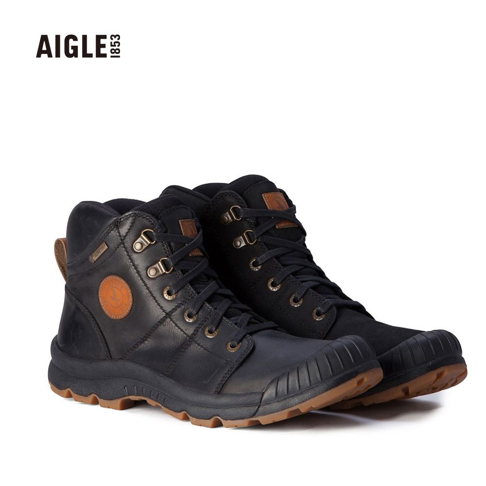 AIGLE  男 Goretex 防水高筒健行鞋AG-FP797 (防水鞋 健行鞋 防水鞋 高筒鞋) 2色