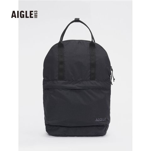 AIGLE 易收納輕量後背包(AG-2P506A100)-黑色