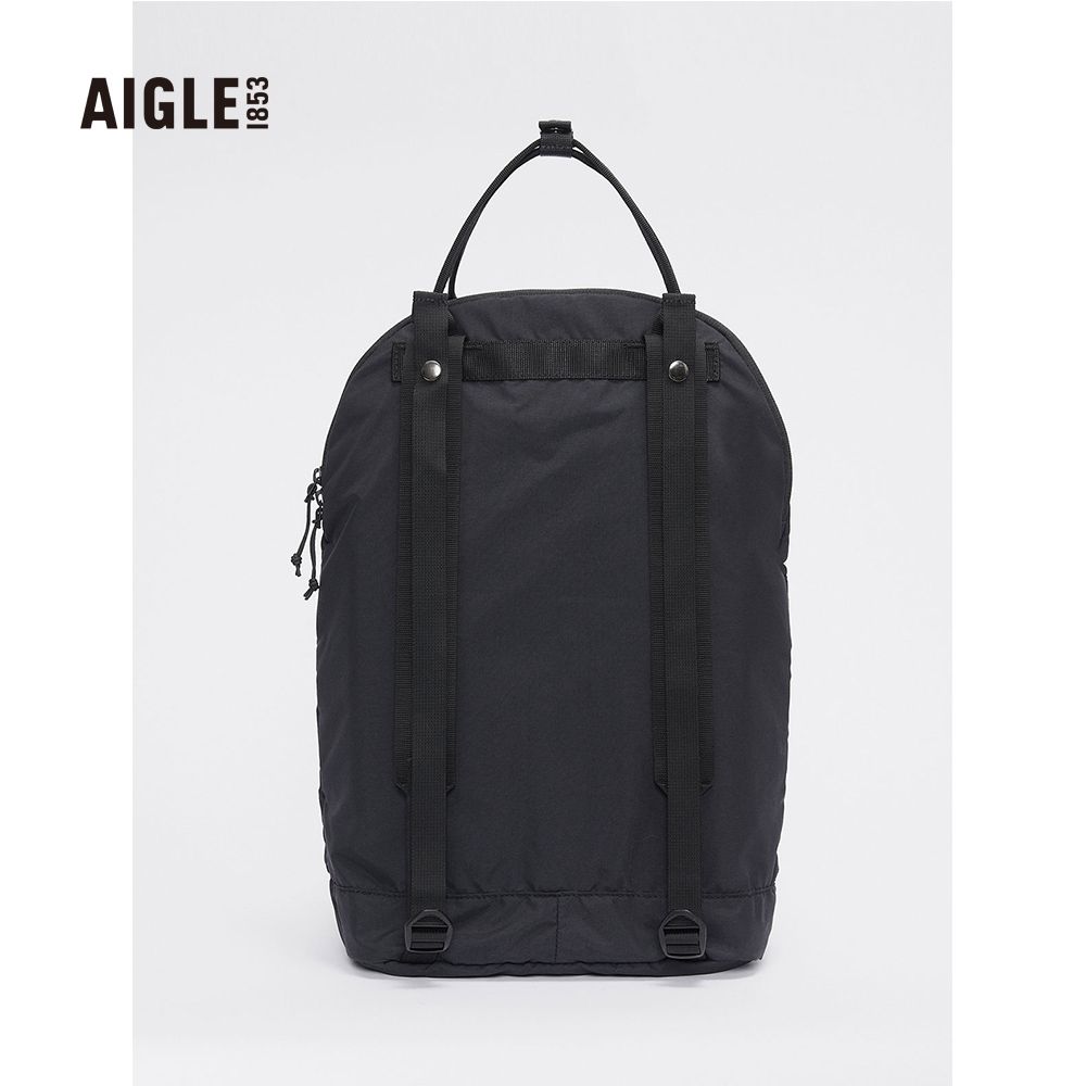 AIGLE  易收納輕量後背包黑色AG-2P506A100(後背包 背包)