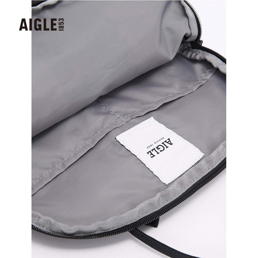 AIGLE  易收納輕量後背包黑色AG-2P506A100(後背包 背包)