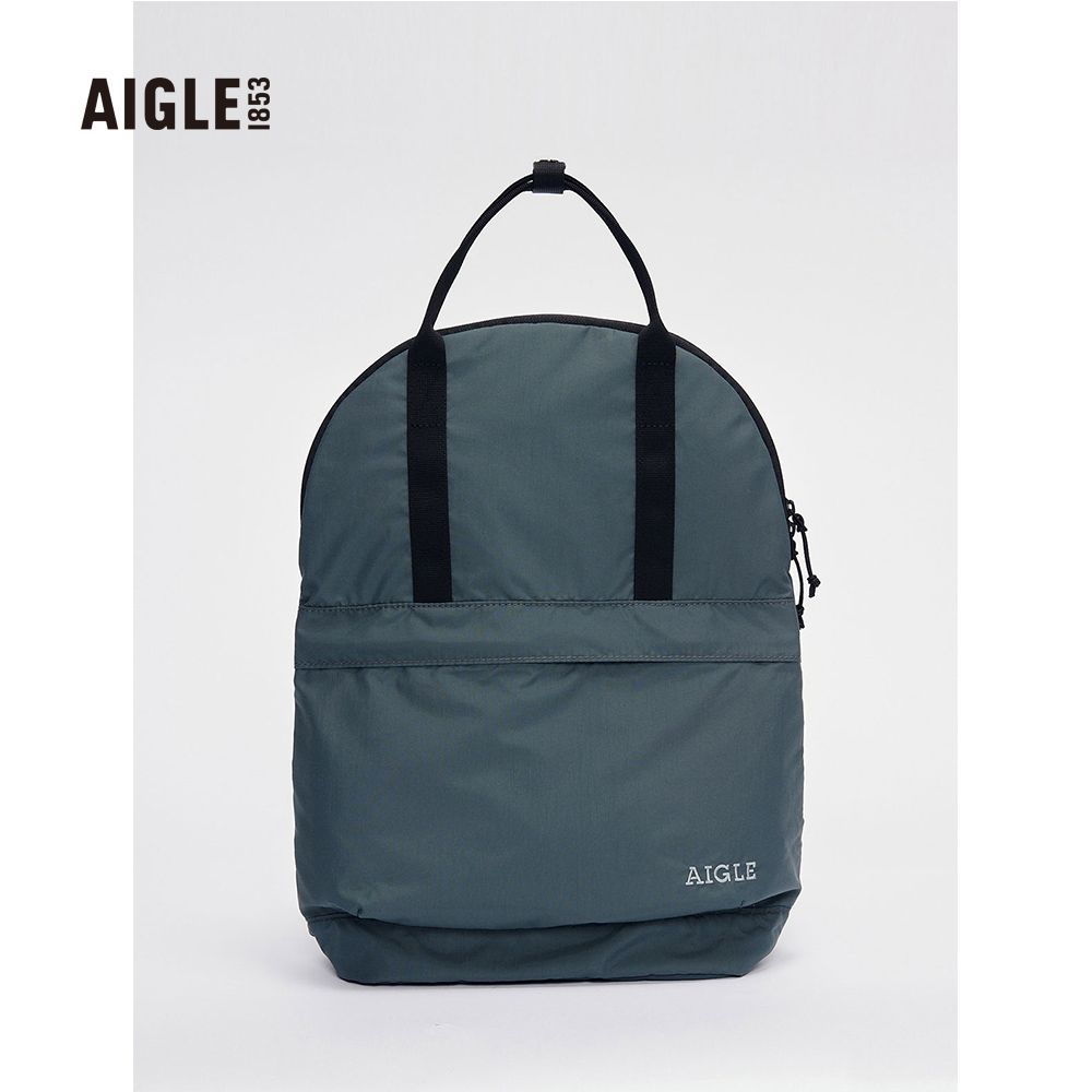 AIGLE  易收納輕量後背包深灰綠AG-2P506A243( 後背包 背包)