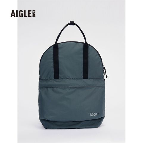 AIGLE 易收納輕量後背包(AG-2P506A243)-深灰綠
