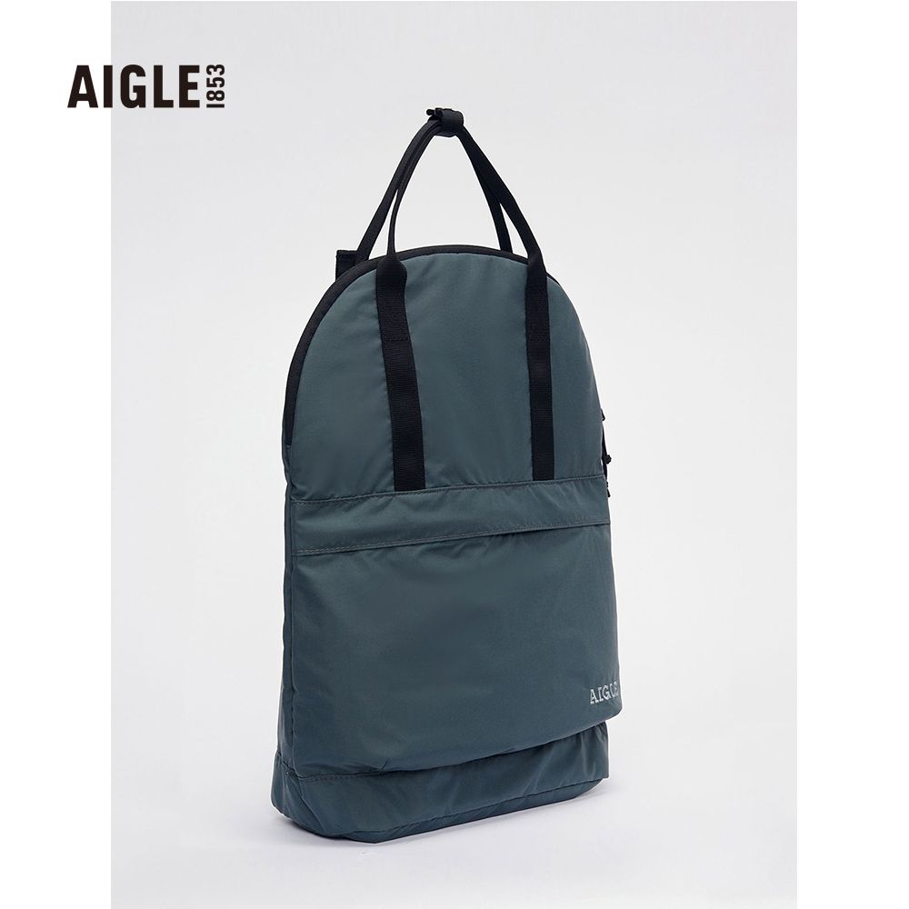 AIGLE  易收納輕量後背包深灰綠AG-2P506A243( 後背包 背包)