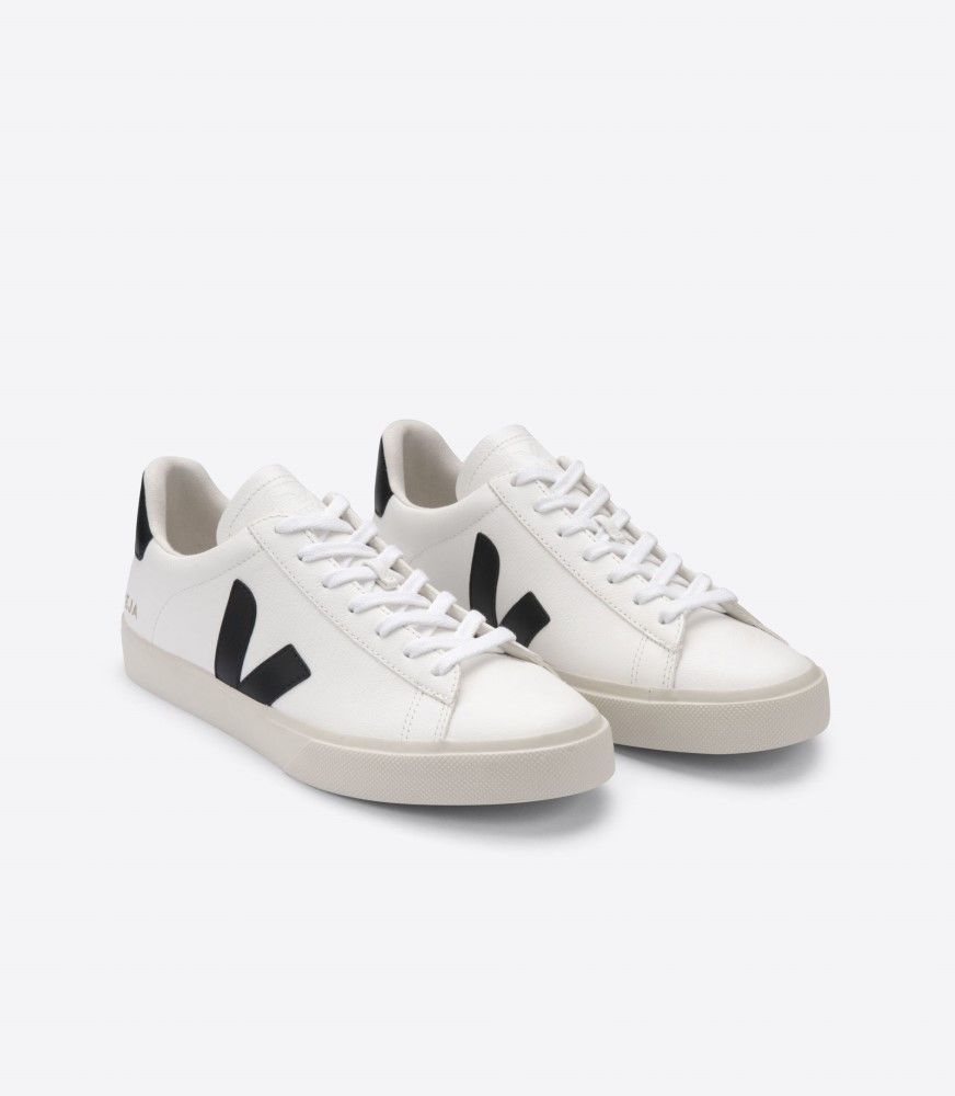 VEJA  CAMPO CHROMEFREE 白黑款 法國小白鞋 女性平底休閒鞋