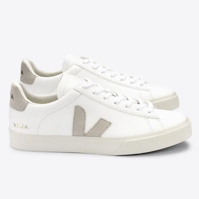 VEJA  CAMPO CHROMEFREE 白灰款 法國小白鞋 女性平底休閒鞋