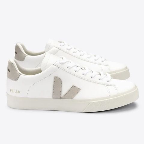 VEJA CAMPO CHROMEFREE 白灰款 法國小白鞋 女性平底休閒鞋