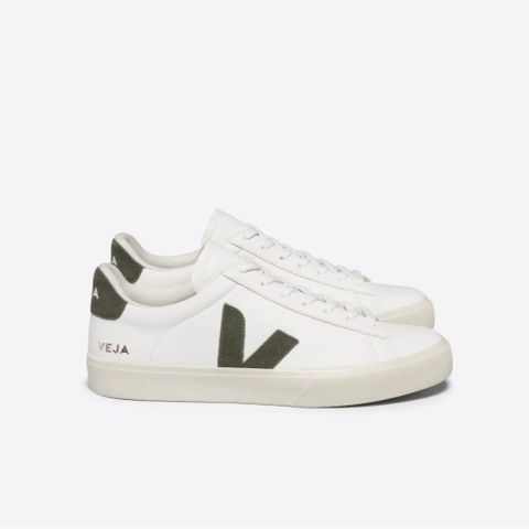 VEJA CAMPO CHROMEFREE 白卡其款 法國小白鞋 女性平底休閒鞋