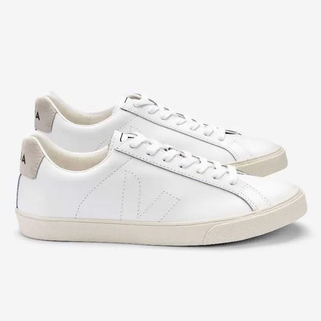 VEJA  ESPLAR LEATHER 全白款 法國小白鞋 男性平底休閒鞋