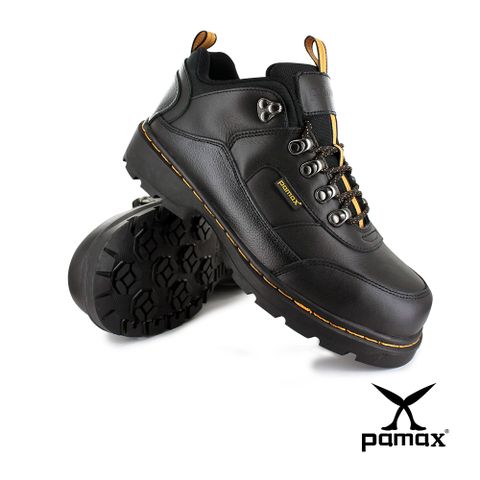 PAMAX帕瑪斯【帥氣馬丁安全工作靴】新型專利底、頂級超彈力氣墊、反光設計-PW00101FEH