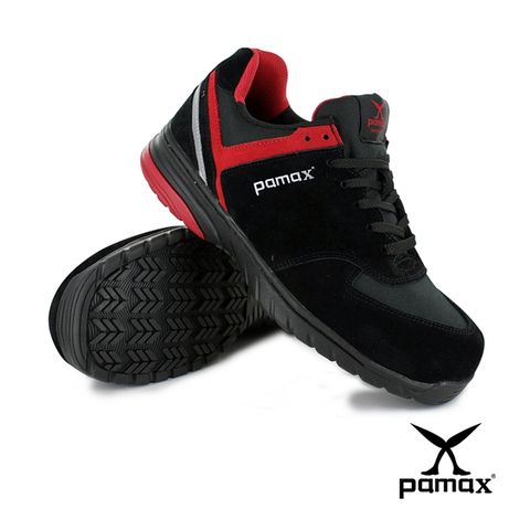 PAMAX 帕瑪斯【氣墊安全鞋】頂級氣墊防滑安全鞋-透氣、彈力、寬楦鋼頭、除臭抗菌-PS36907FEH