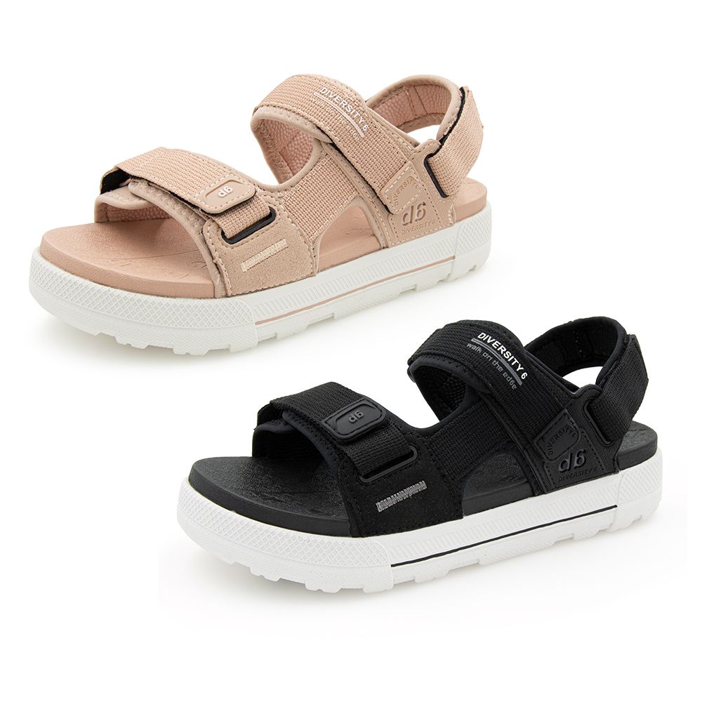 G.P 啟蒙 【G.P】d6女款Q軟舒適織帶兩用涼拖鞋D592W (SIZE:36-39 共二色)