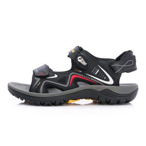 Goodyear 固特異 光速 磁扣運動涼鞋/男 戶外 耐磨 彈性 便利 黑(GAMS53750)