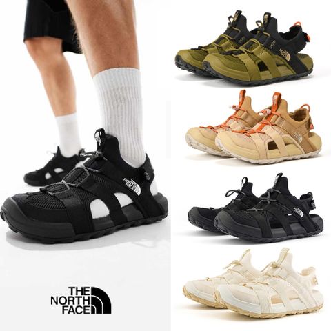 The North Face北面 男女 EXPLORE CAMP SHANDAL 抓地可調節鞋帶舒適涼鞋