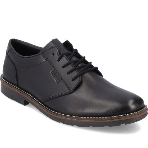 RIEKER BLACK CASUAL CLOSED FORMAL 黑色男款鞋子