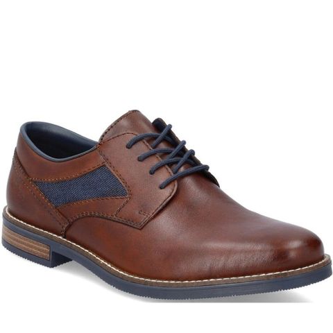 RIEKER BROWN CLASSIC CLOSED FORMAL 棕色男款鞋子