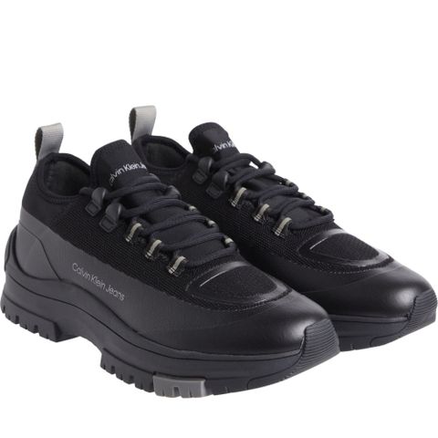 CALVIN KLEIN JEANS HYBRID SHOE LACEUP 黑色男款鞋子
