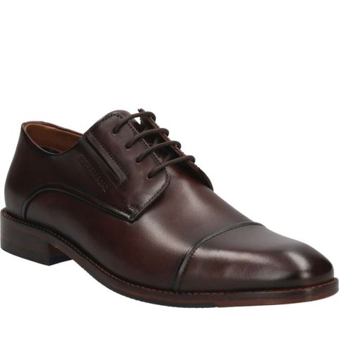 SALAMANDER DARK BROWN CLASSIC CLOSED FORMAL 棕色男款鞋子