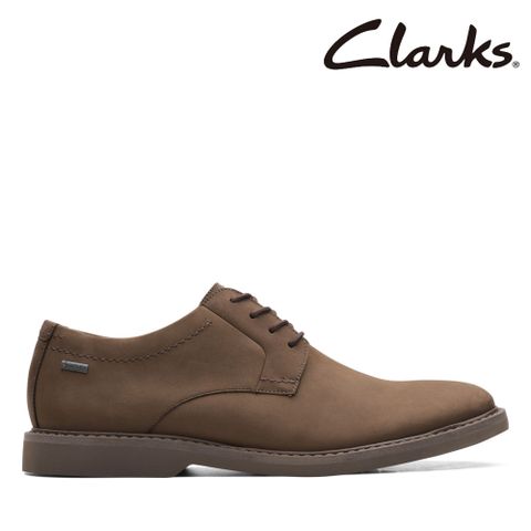 【Clarks】男款Atticus LT Lo GTX防水正裝休閒鞋 CLM61224D