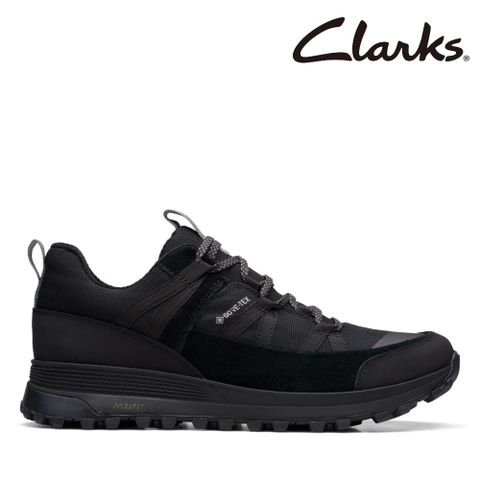 【Clarks】男款ATLTrek Run GTX防水輕健走休閒鞋 CLM72693C