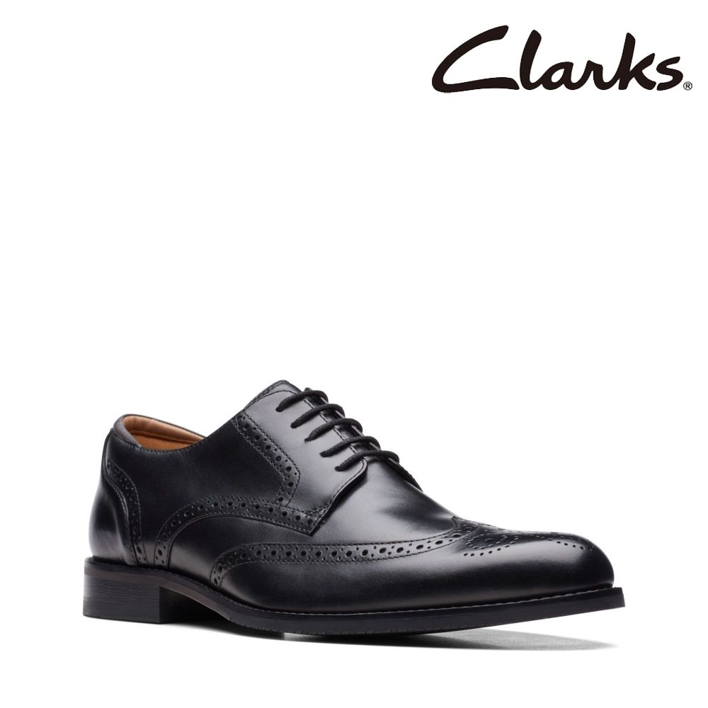 Clarks 男款Craft Arlo Limit典藏英倫雕花紳士鞋 CLM71452D