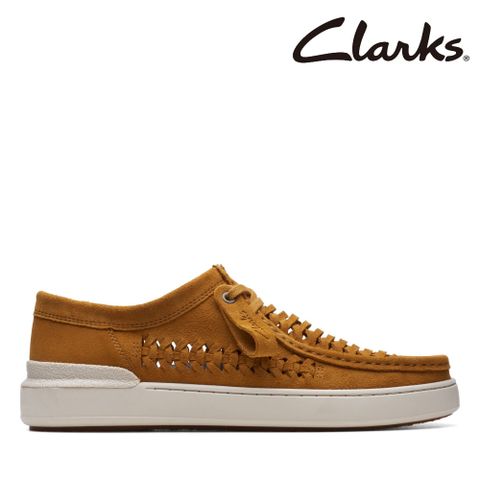 【Clarks】男款Court Lite Weave潮流編織袋鼠鞋 CLM72450C
