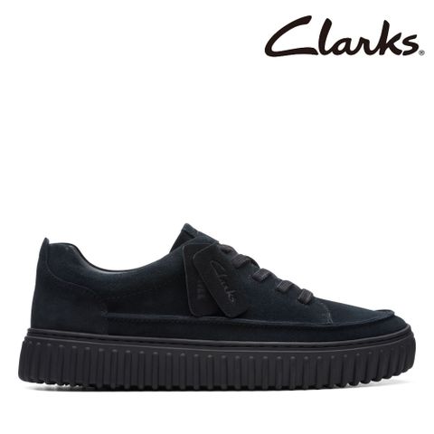 【Clarks】男鞋後提帶設計潮流厚底餅乾鞋 CLM73952C