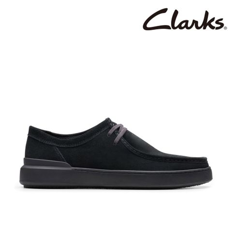 【Clarks】男鞋Courtlite Seam兩眼孔袋鼠鞋設計休閒鞋CLM76727C