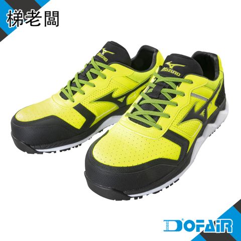 MIZUNO 美津濃 WAVE 防護鞋極致輕量鞋帶式寬楦設計