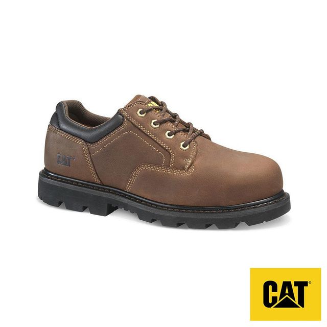 Caterpillar 卡特 RIDGEMONT 2.0 STEEL TOE 工作鋼頭鞋 男鞋－棕