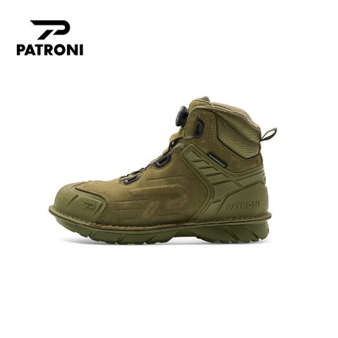 【PATRONI】戰神靴 SF2307GRN SD防水快旋鈕絕緣安全鞋