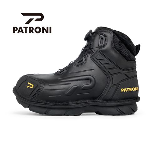 【PATRONI】SF2307BLK SD防水快旋鈕抗靜電安全鞋