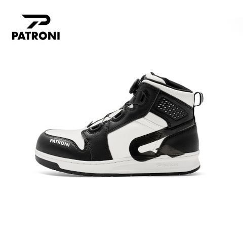 【PATRONI】極潮靴 SF2328BLK 鞋面防水絕緣快旋鈕安全鞋