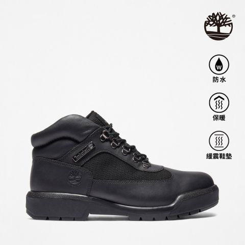 Timberland 男款黑色防水中筒戰地靴|A17KY001
