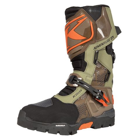 【美國KLIM】ADVERTURE GTX GORE-TEX/BOA防水防摔車靴 - Burnt Olive - Potters Clay