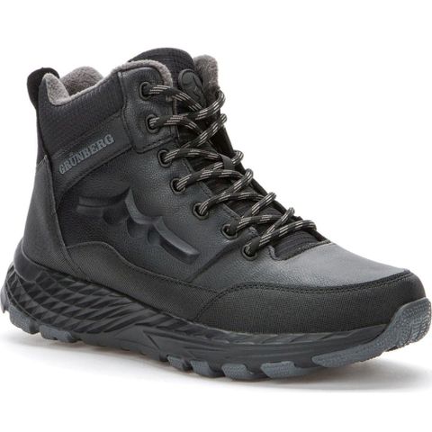 GRUNBERG BLACK CASUAL CLOSED BOOTIES 黑色男款鞋子