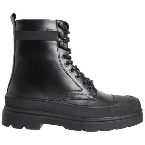 CALVIN KLEIN LACE UP BOOT HIGH 黑色男款鞋子
