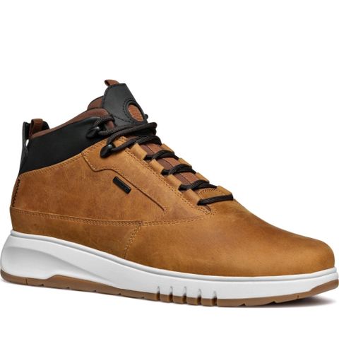 GEOX AERANTIS BOOTIES 棕色男款鞋子